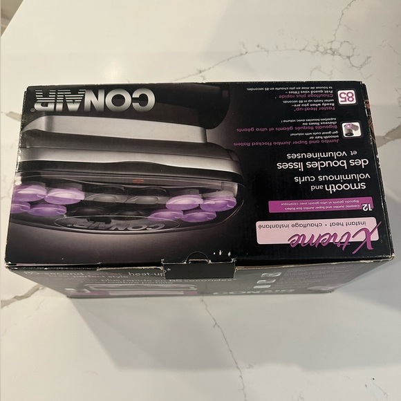 Conair  Hot Rollers Curlers Chv14x 12 Jumbo Rollers Pageant Cheer Dance Hair - Picture 1 of 10